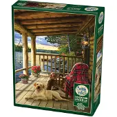 Cobble Hill Puzzle Cabin Porch - 1000 pièces
