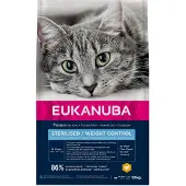 Eukanuba Adult Sterilised/Weight Control au poulet pour chat
