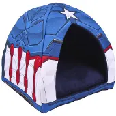 Marvel Panier Pour Chien - Captain America - 40x45 Cm - Antidérapant - Doux - Asymétrique