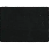 MSV Tapis de bain Microfibre 50X70cm Noir