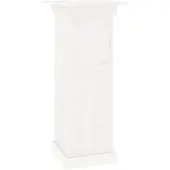 vidaXL Support à fleurs Blanc 40x40x90 cm Bois de pin solide