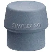 HALDER SIMPLEX 3203060 TPE-MID, insert de frappe, 60 mm