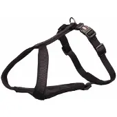 Trixie Premium Harnais en Y - noir - 37-45 cm/15 mm