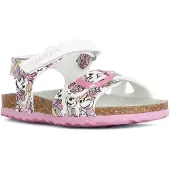 Geox B Sandal Chalki Girl Couleur Blanc