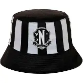 KARACTERMANIA Unisexe, Chapeau, MERCREDI - Uniforme - Bob, Noir, (55)