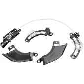 LS2 Ff900 Set Avec Mécanisme De Pare-soleil Pour Casque Noir,Argent Noir,Argent One Size