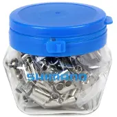 Shimano Sp-50 Plastic Cap 200 Units Argenté 6 mm