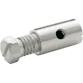 Elvedes N-type Bolt 25 Units Argenté 8 x 15 mm