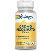 Solaray Picolinate De Chrome 200mcgr 50 Unités