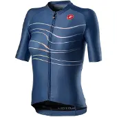 Castelli Aero Pro Short Sleeve Jersey Bleu XL Femme