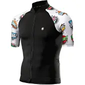 SIXS Fancy Short Sleeve Jersey Noir XS Homme