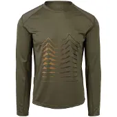 Agu Essential Ii Long Sleeve Enduro Jersey Vert M Homme