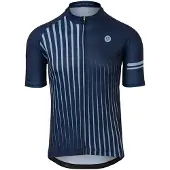 Agu Faded Stripe Essential Short Sleeve Jersey Bleu S Homme