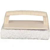 Star brite Scrub Pad with Handle Fine White Outil de nettoyage bateau