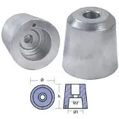 Tecnoseal Anode Reggiani Argent 30 mm Argent 30 mm