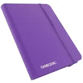 GameGenic Album décontracté 8 poches pourpre