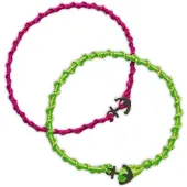 Janod Kit créatif 7 bracelets brésiliens fluo a créer