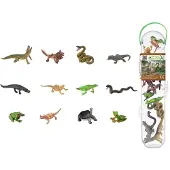 Collecta Mini reptiles et amphibiens, 12 pièces