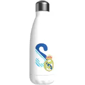Real Madrid Bouteille Personnalisée Avec La Lettre S Acier Inoxydable 550ml