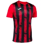 Joma Inter Iii T-shirt manches courtes Rouge,Noir 2XL Homme Rouge,Noir 2XL