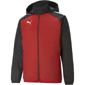 Puma Veste de sport 'Team Liga' rouge / noir / blanc
