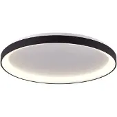 Steinhauer Plafonnier Ringlede design noir Ø 38cm