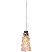 Steinhauer Suspension Vidrio noir avec verre ambré