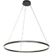Steinhauer Suspension design Ringlux noir Ø 100cm