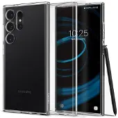 Spigen Coque Liquid Crystal Samsung Galaxy S24 Ultra - Crystal Clear