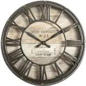 Atmosphera Horloge murale VOIE EXPRESS, Ø 21cm