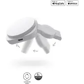 ZENS 2-IN-1 MAGSAFE TRAVEL WH