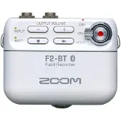 Zoom F2-BT Enregistreur de terrain avec Bluetooth et micro Lavalier blanc