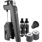 Coravin Ensemble de système de conservation de vin Timeless Three +, noir
