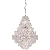 By Rydens Suspension , Monarque Grande, dimmable, Transparent, Salon / séjour, Plastique, Design