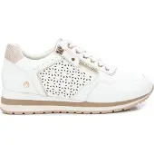 Xti pour femme. 14223401-BLANCO Baskets 142234 blanc (37), Plat, Lacets, Casuel