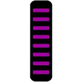 Rrp Attache-câble ProGuard - Avant - Autocollant - Standard - Violet
