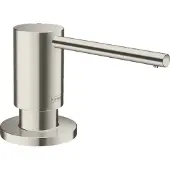Hansgrohe A41 Distributeur de savon 1 trou 500ml encastrable aspect inox 40438800