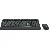 Logitech Mk540 Wireless Keyboard And Mouse Spanish Noir
