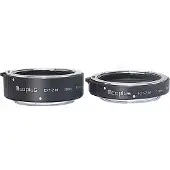 Mcoplus EXT-Z Metal MacroExtensionTube Set 12+20 (Macro bague intermédiaire, Nikon Z), Convertisseur d'objectif, Noir