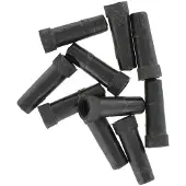 VAR Plastic Cable Terminal 100 Units Noir 5 mm