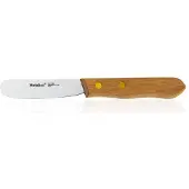 Metaltex Palette à beurre en bois et acier inoxydable, Ustensiles de cuisine, Marron