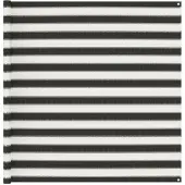 vidaXL Tapis de tente 200x400 cm Anthracite et blanc