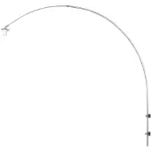 Steinhauer - applique murale - Sparkled Light - acier - métal - E27 - 1481ST