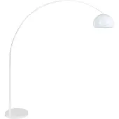 Steinhauer Lampe à arc Sparkled Light avec capuche blanche