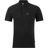 Cube Short Sleeve Polo Noir L Homme
