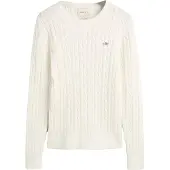 Gant Pull-over écru / bleu marine / gris clair / rouge feu