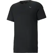 Puma T-Shirt fonctionnel noir / blanc