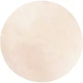 vidaXL Tapis HUARTE à poils courts doux et lavable beige Ø 120 cm