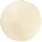 vidaXL Tapis HUARTE à poils courts doux et lavable crème Ø 160 cm