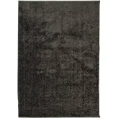 vidaXL Tapis ISTAN à poils longs aspect brillant anthracite 120x170 cm
